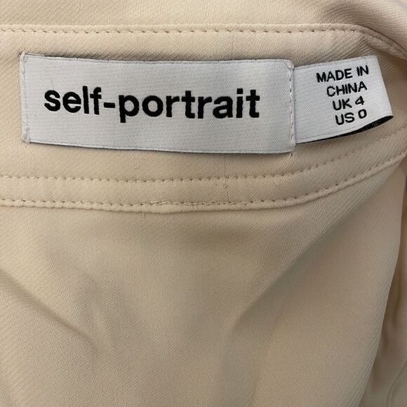 Self Portrait Women Maxi Dress - Size 0 - Asymmetrical Fastening - Picture 7 of 8